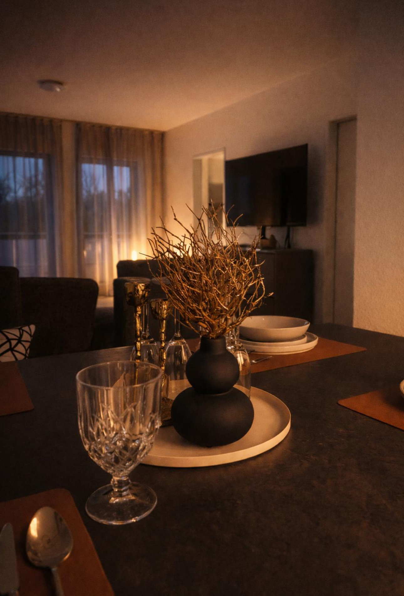 Karlchen Suite — gedeckter Tisch